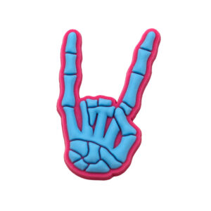 Horn finger sign charm