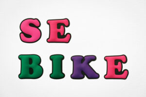 SE Bike Letter Charm