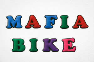 Mafia Bike Letter Charm