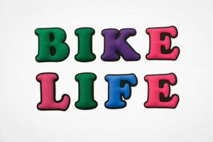 Bike Life Letter  Charm